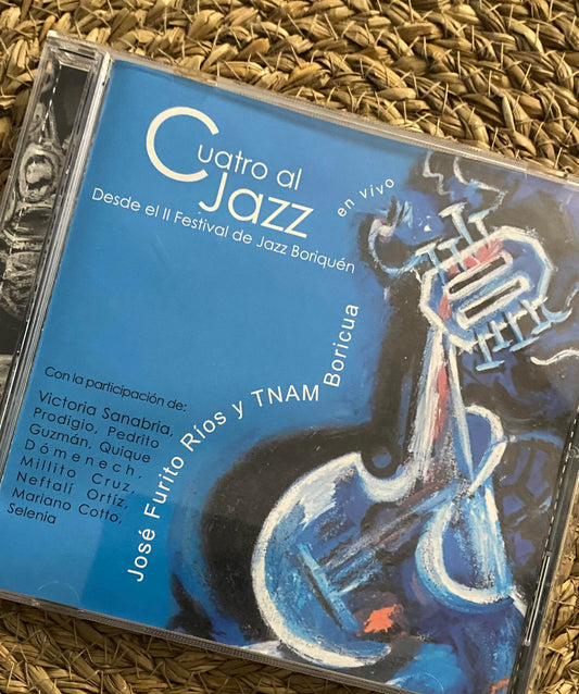 Cuatro al Jazz- Pieza de Coleccionista ( Incluye IVU y Envío a PR Y EU)