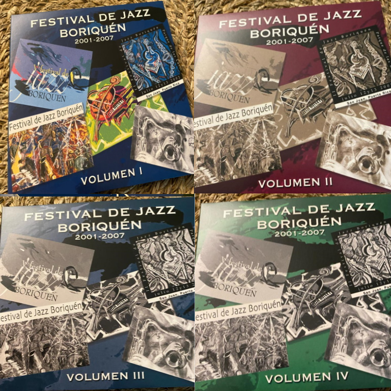 Festival de Jazz Boriquén Box Set (4) COLECCION PERSONAL - (Incluye IVU y Envio en PR y EU)*Pulsa Logo en extremo superior izquierdo para ver más productos*)